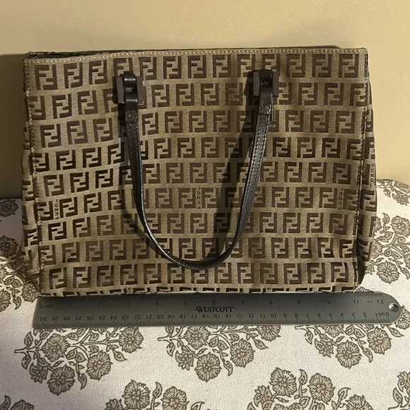 Fendi mini zucchino tote bag - Picture 10 of 14